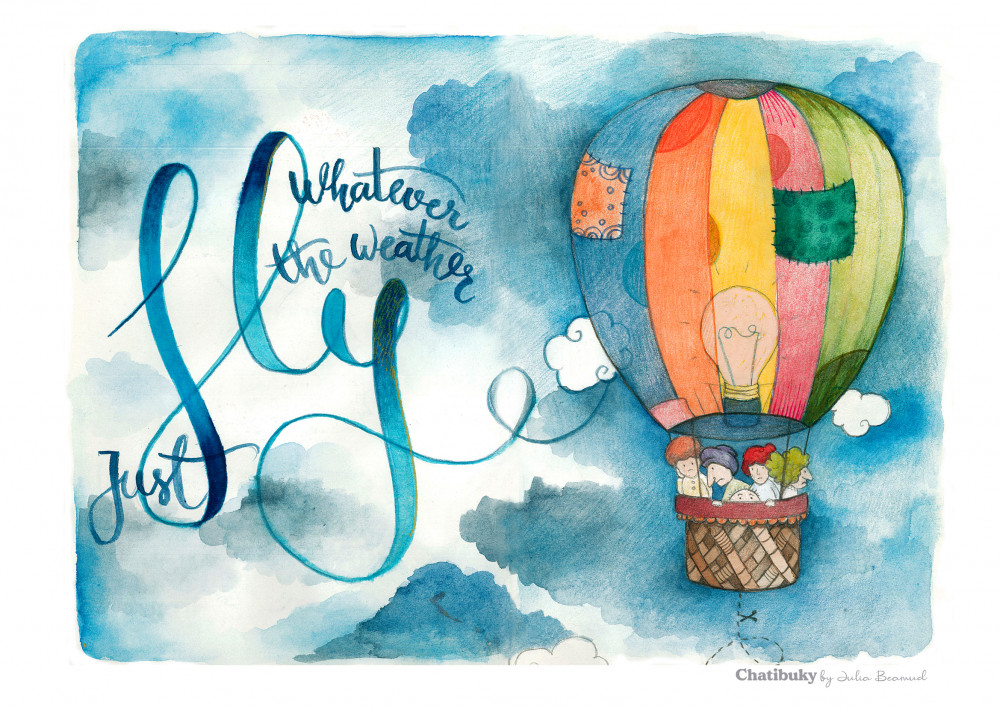 Whatever the weather just fly title=