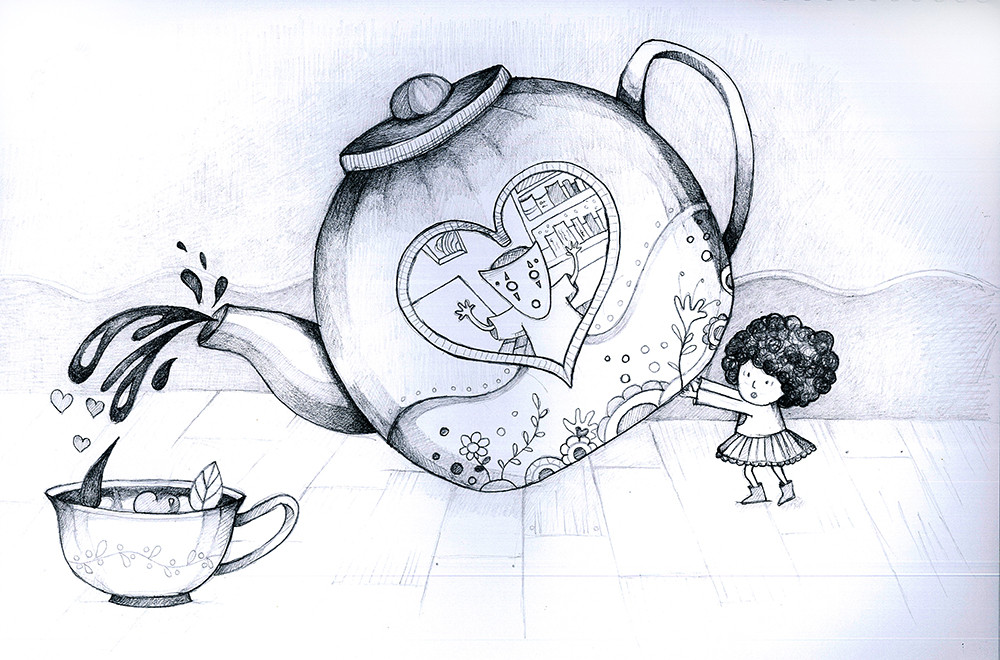 A cup of tea title=