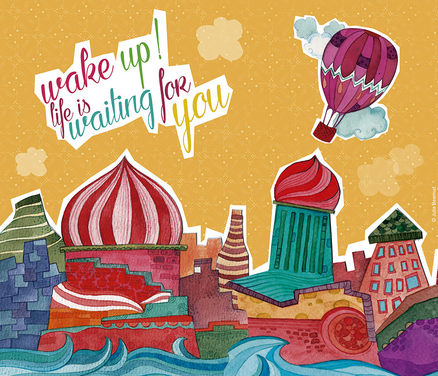 Wake Up! Life is waiting for you title=