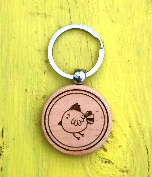 Chick keyring