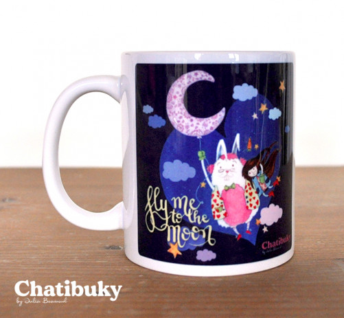 Fly me to the moon Mug