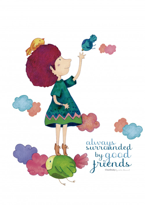 Siempre rodeado de buenos amigos